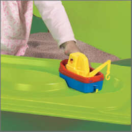 BIG Sandkasten mit Abdeckung